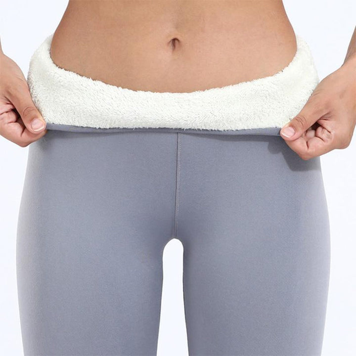 Odine Sherpa-Lined High-Waisted Leggings - image 2