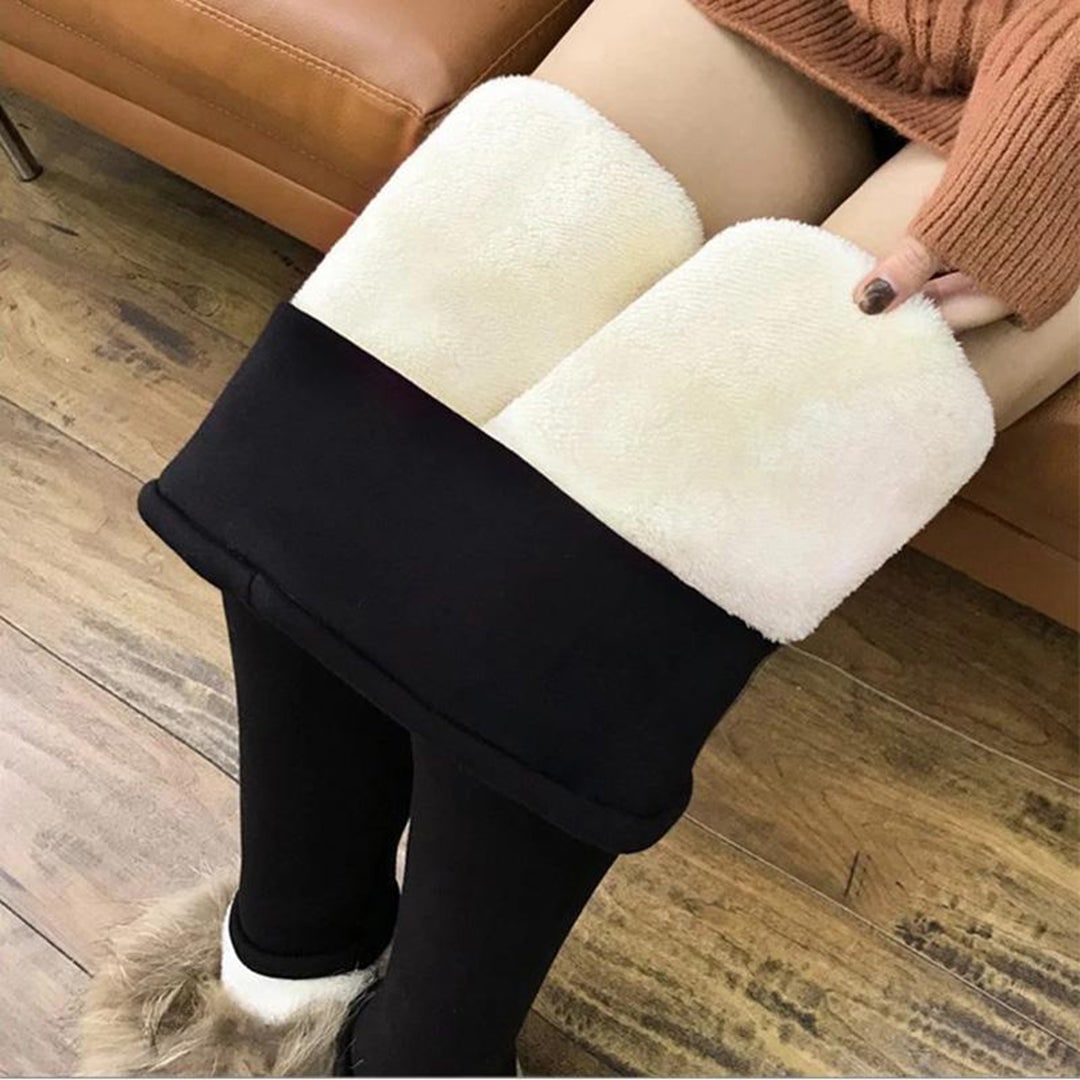 Odine Sherpa-Lined High-Waisted Leggings - image 5