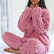 Mirte Textured Fleece Pajama Set - image 2