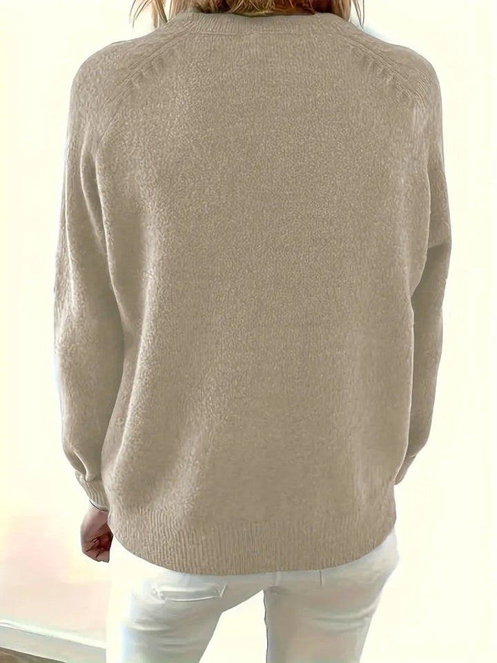 Merel Henley Knit Sweater with Button Placket - image 6