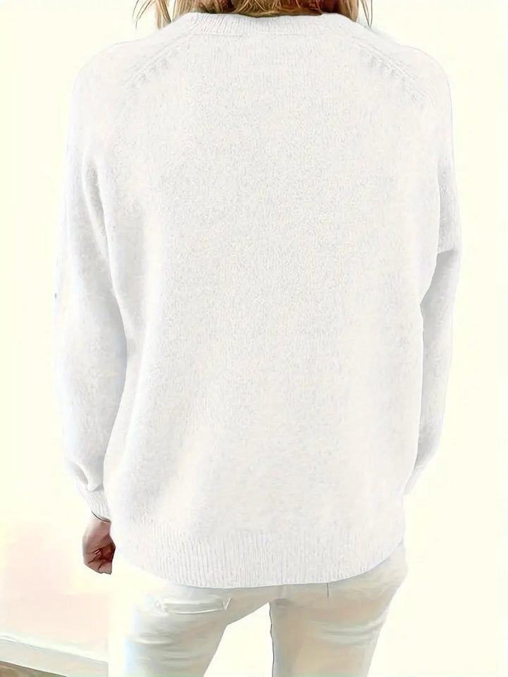 Merel Henley Knit Sweater with Button Placket - image 8