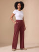 Femke High-Waist Wide-Leg Stretch Trousers with Pockets - image 11