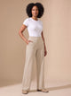 Femke High-Waist Wide-Leg Stretch Trousers with Pockets - image 7