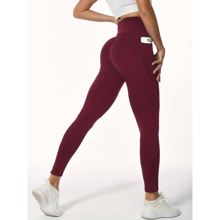 Malou High-Waisted Leggings with Side Pockets - image 1
