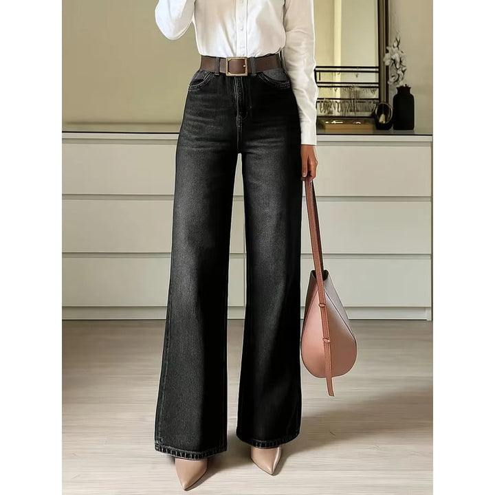 Noortje High-Waisted Wide-Leg Jeans - image 1