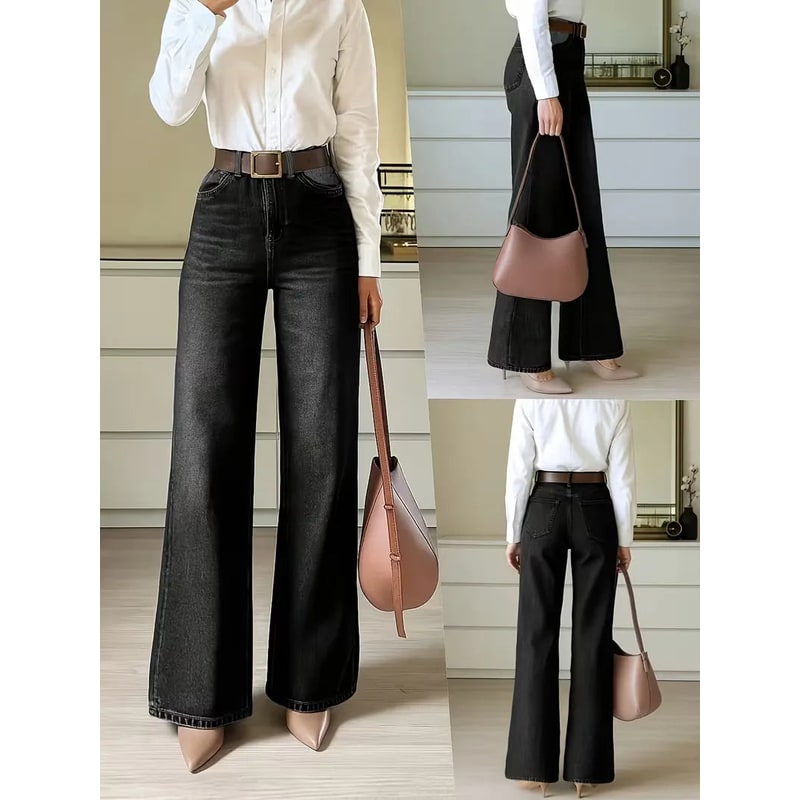 Noortje High-Waisted Wide-Leg Jeans - image 5