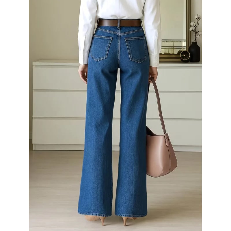 Noortje High-Waisted Wide-Leg Jeans - image 7