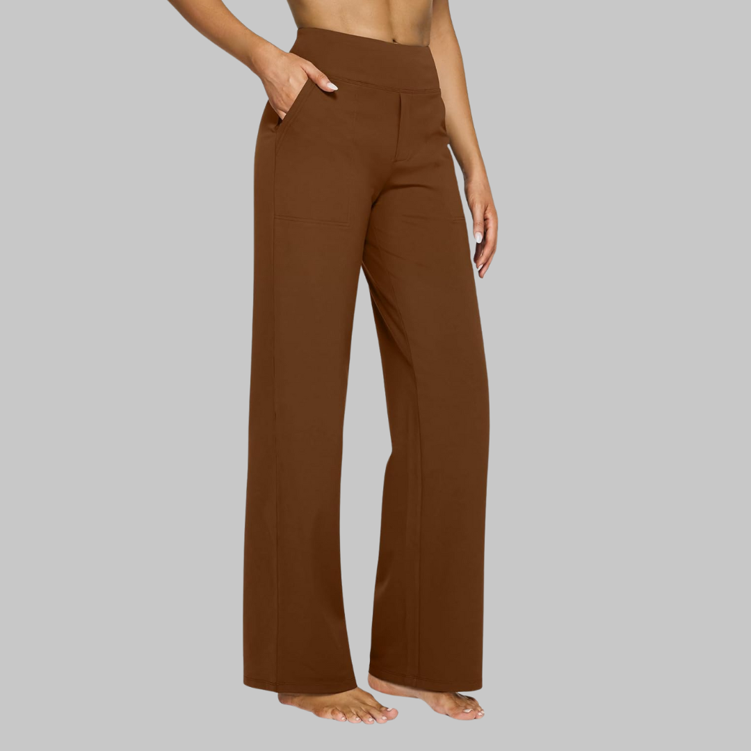 Talia High-Waisted Wide-Leg Pull-On Trousers - image 14