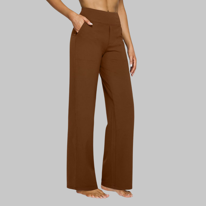 Talia High-Waisted Wide-Leg Pull-On Trousers - image 14