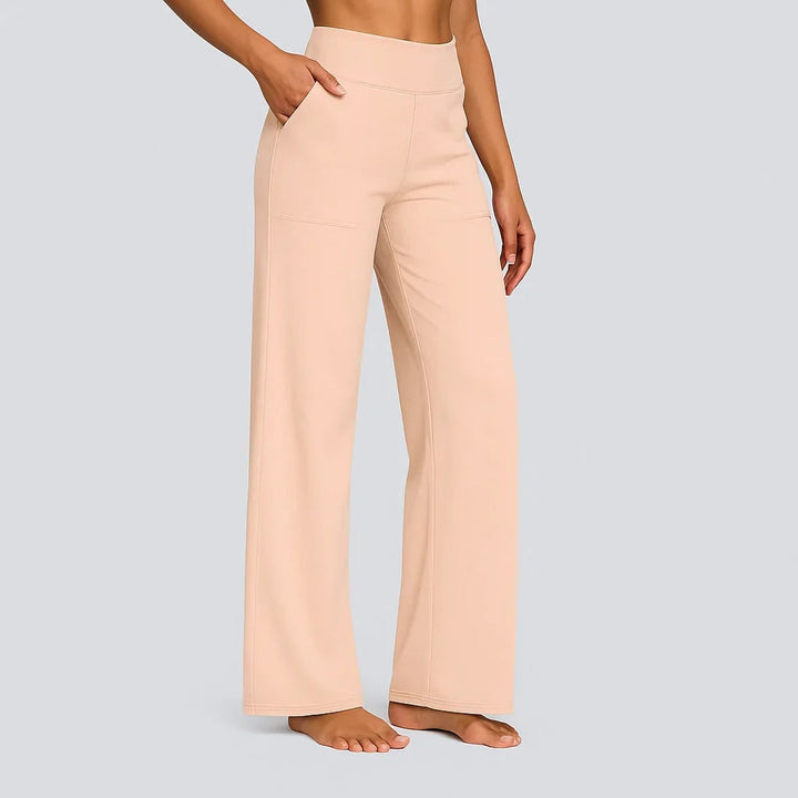 Talia High-Waisted Wide-Leg Pull-On Trousers - image 15