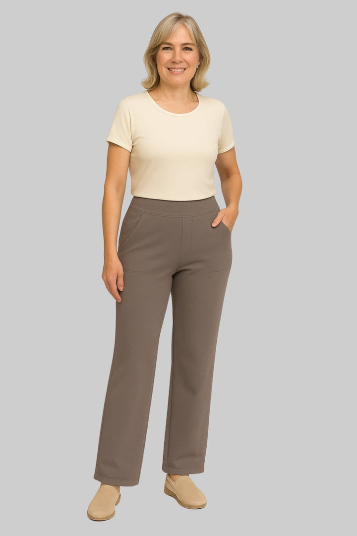 Talia High-Waisted Wide-Leg Pull-On Trousers - image 3