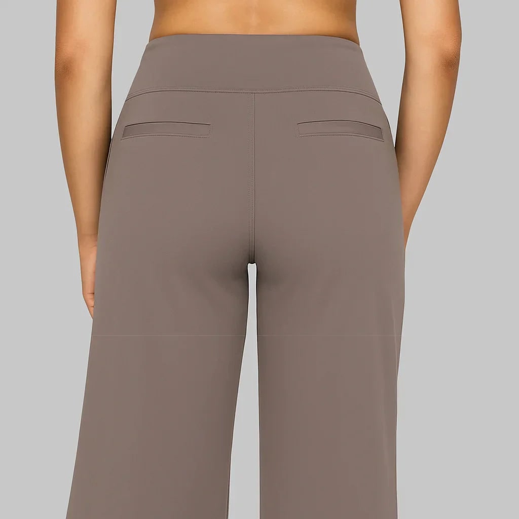Talia High-Waisted Wide-Leg Pull-On Trousers - image 5