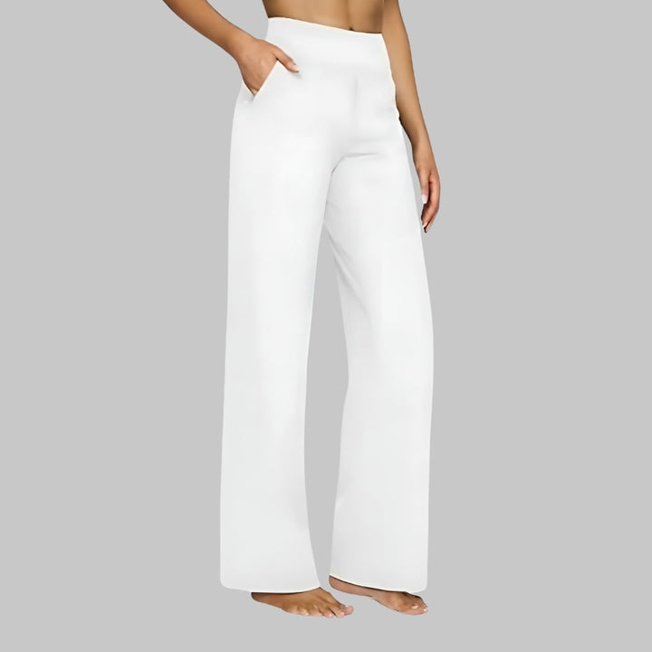 Talia High-Waisted Wide-Leg Pull-On Trousers - image 9