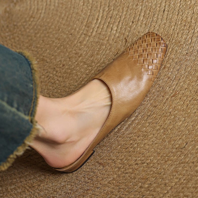 Women's Cushioned Comfort Block-Heel Slip-On Mules for Smart Casual — view 2