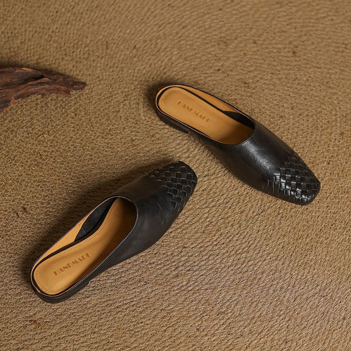 Women's Cushioned Comfort Block-Heel Slip-On Mules for Smart Casual — view 21