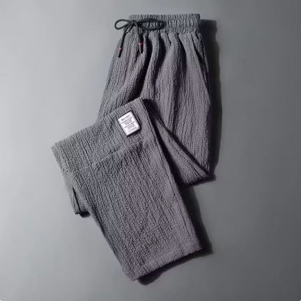 Penny Crinkle Lounge Pants with Drawstring Waist - image 1