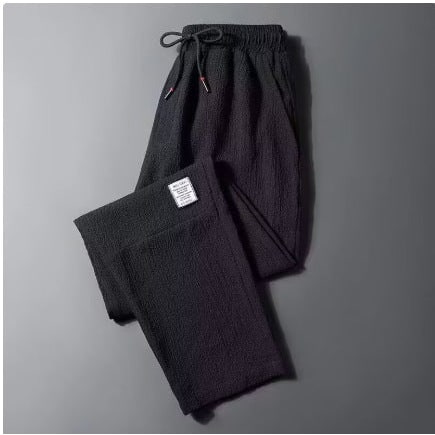 Penny Crinkle Lounge Pants with Drawstring Waist - image 2