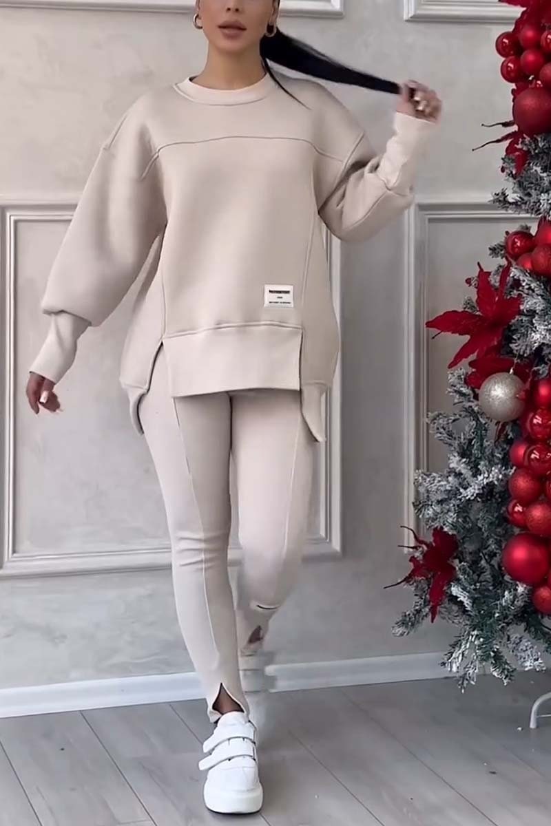 Tabea Oversized Sweatshirt and Leggings Lounge Set - image 1