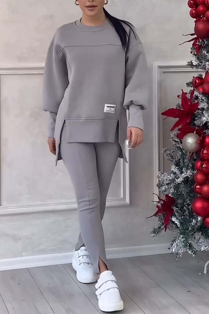Tabea Oversized Sweatshirt and Leggings Lounge Set - image 2