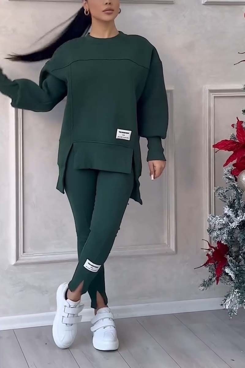 Tabea Oversized Sweatshirt and Leggings Lounge Set - image 4