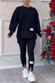 Tabea Oversized Sweatshirt and Leggings Lounge Set - image 6