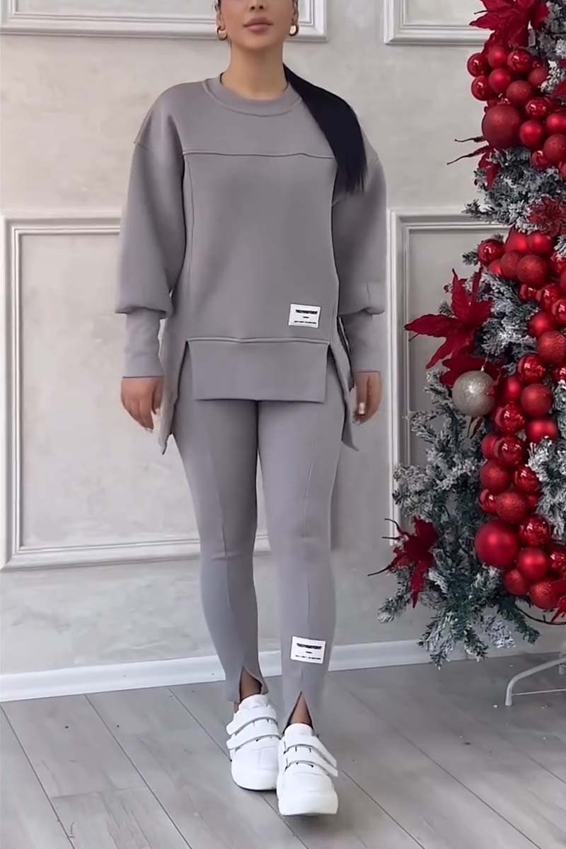 Tabea Oversized Sweatshirt and Leggings Lounge Set - image 7