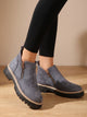 Linde Orthopedic-Style Side-Zip Ankle Boots with Lug Sole - image 6