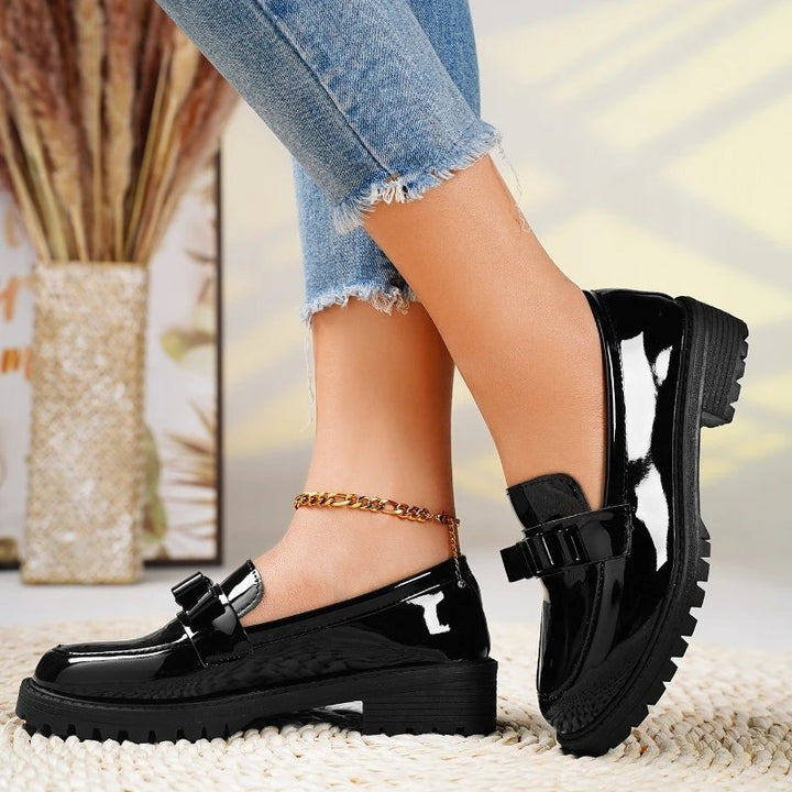 Mia | Women's Orthopedic-Style Patent Leather Loafers image 4