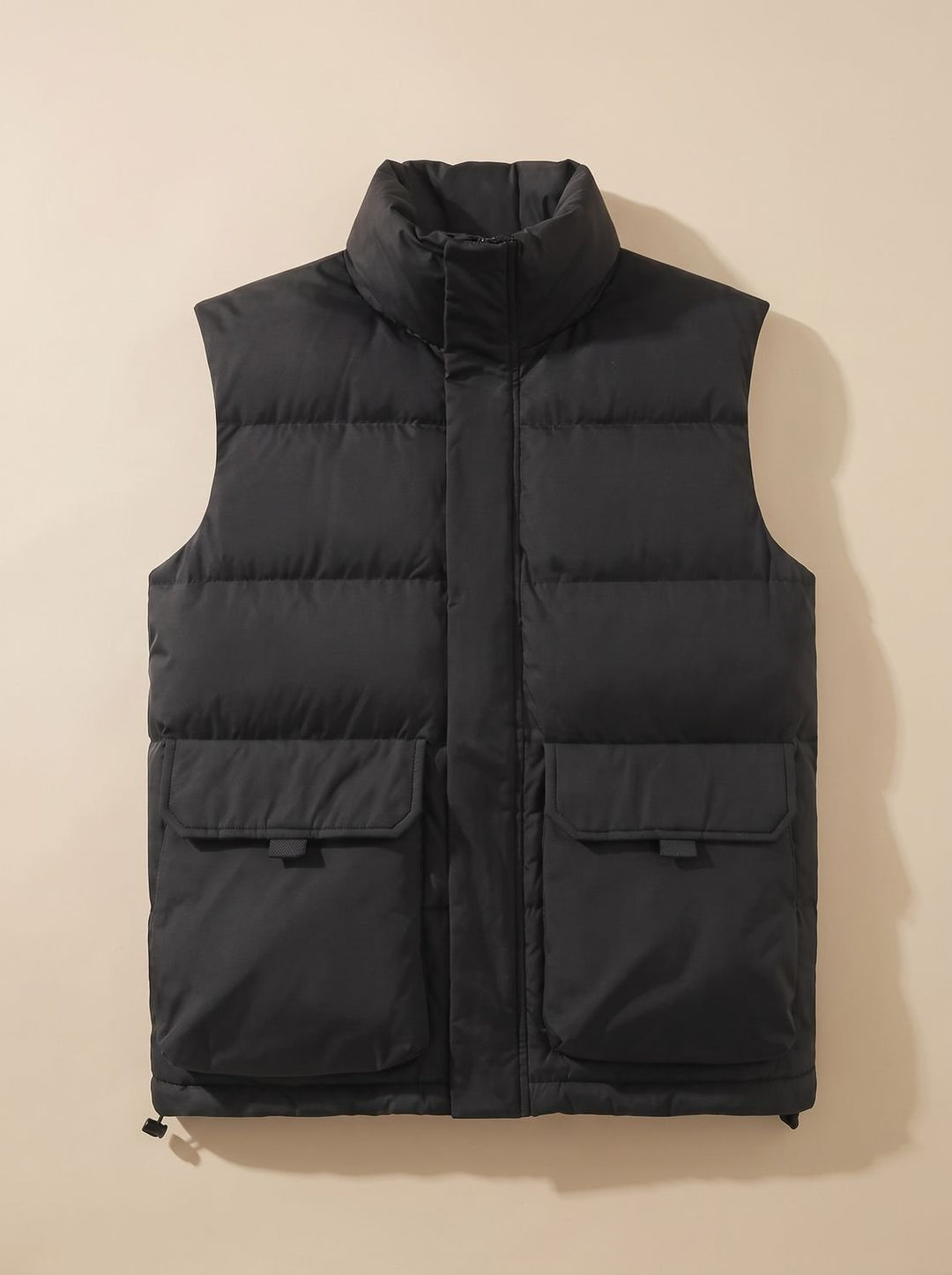 Rinske Quilted Puffer Vest with High Neck and Flap Pockets - image 6