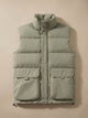 Rinske Quilted Puffer Vest with High Neck and Flap Pockets - image 7