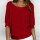 Elske Relaxed Batwing-Sleeve Knit Pullover - image 12