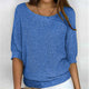 Elske Relaxed Batwing-Sleeve Knit Pullover - image 4