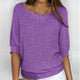 Elske Relaxed Batwing-Sleeve Knit Pullover - image 8