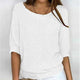 Elske Relaxed Batwing-Sleeve Knit Pullover - image 9