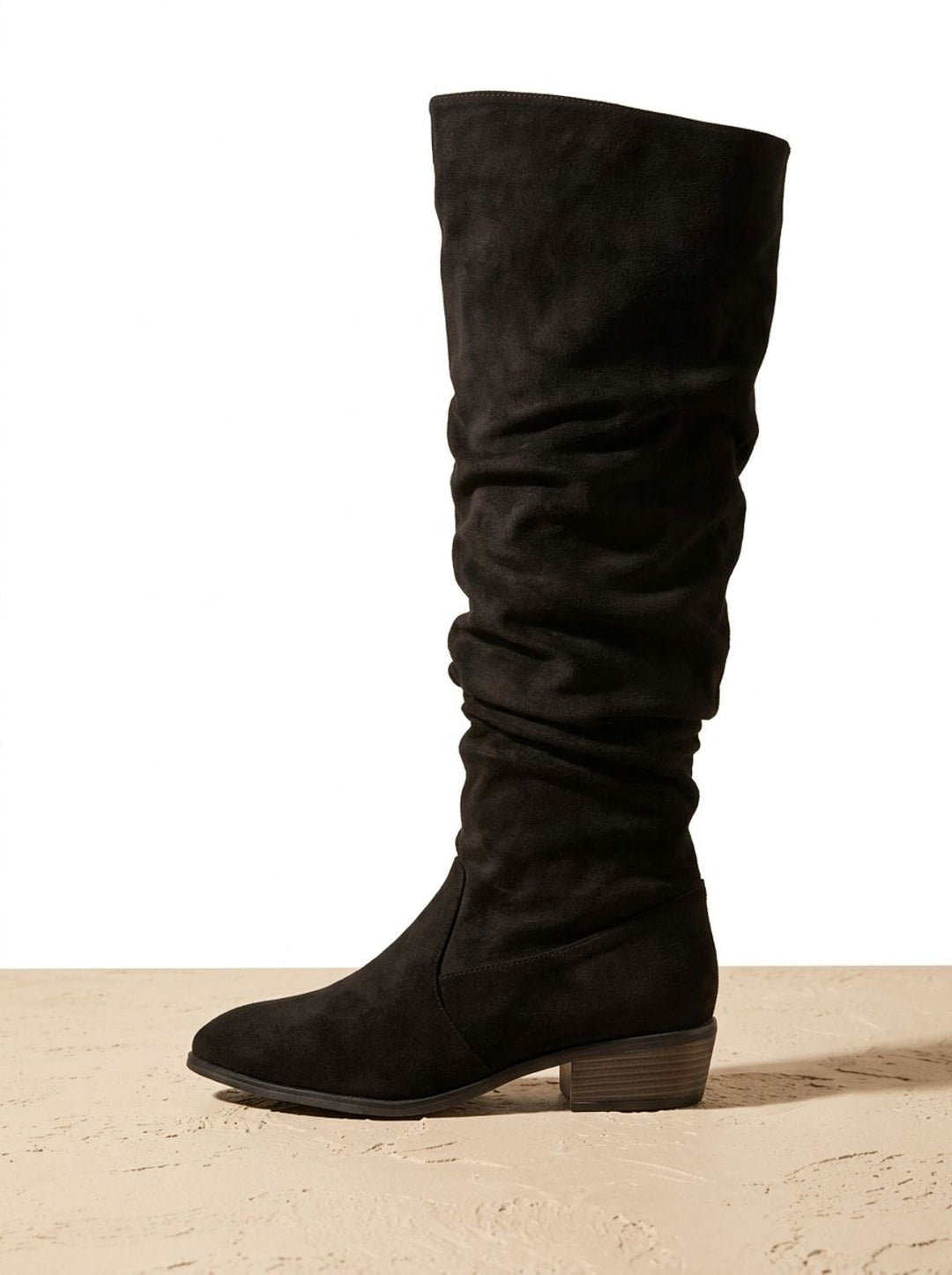 Annelot Slouchy Over-the-Knee Boots with Pointed Toe - image 8