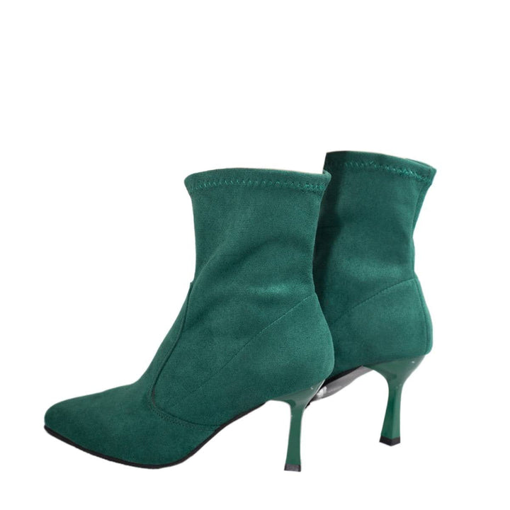 Annemijn Stretch Sock Boots with Pointed Toe and Stiletto Heel - image 5