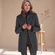Evi Stand-Collar Wool-Blend Midi Coat - image 2