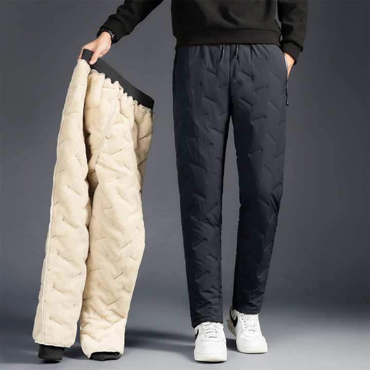 Hedy Sherpa-Lined Quilted Thermal Pants - image 2