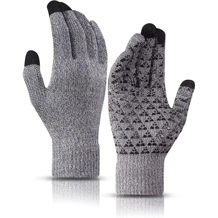 Eefje Touchscreen Knit Winter Gloves with Grip Palm - image 1
