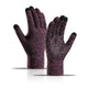 Eefje Touchscreen Knit Winter Gloves with Grip Palm - image 2
