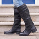 Theodora | Women's Cushioned Buckle Boots for All-Day Wear in Black