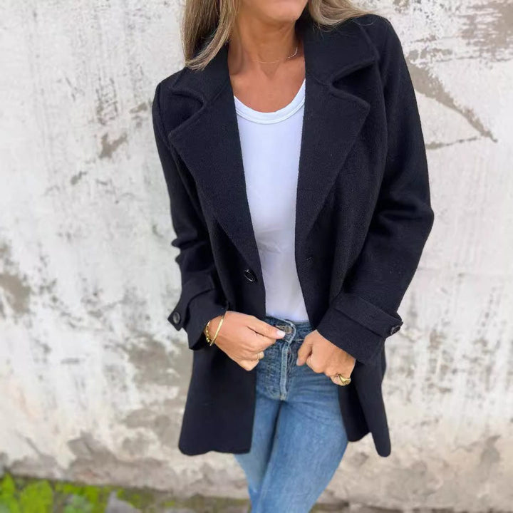 Albertine | Women's Wool Blazer with Lapel