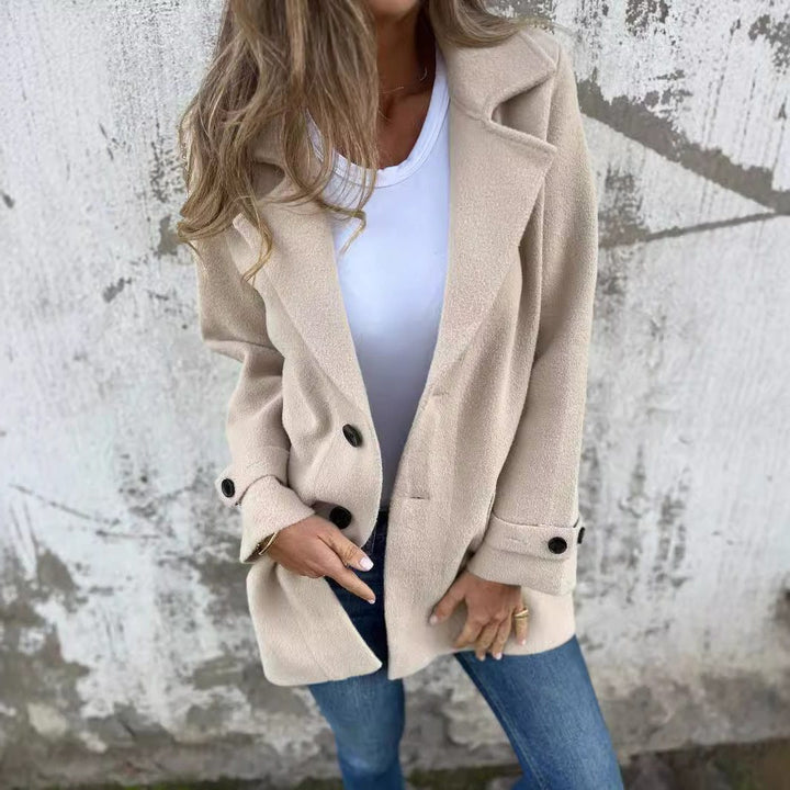 Albertine | Women's Wool Blazer with Lapel