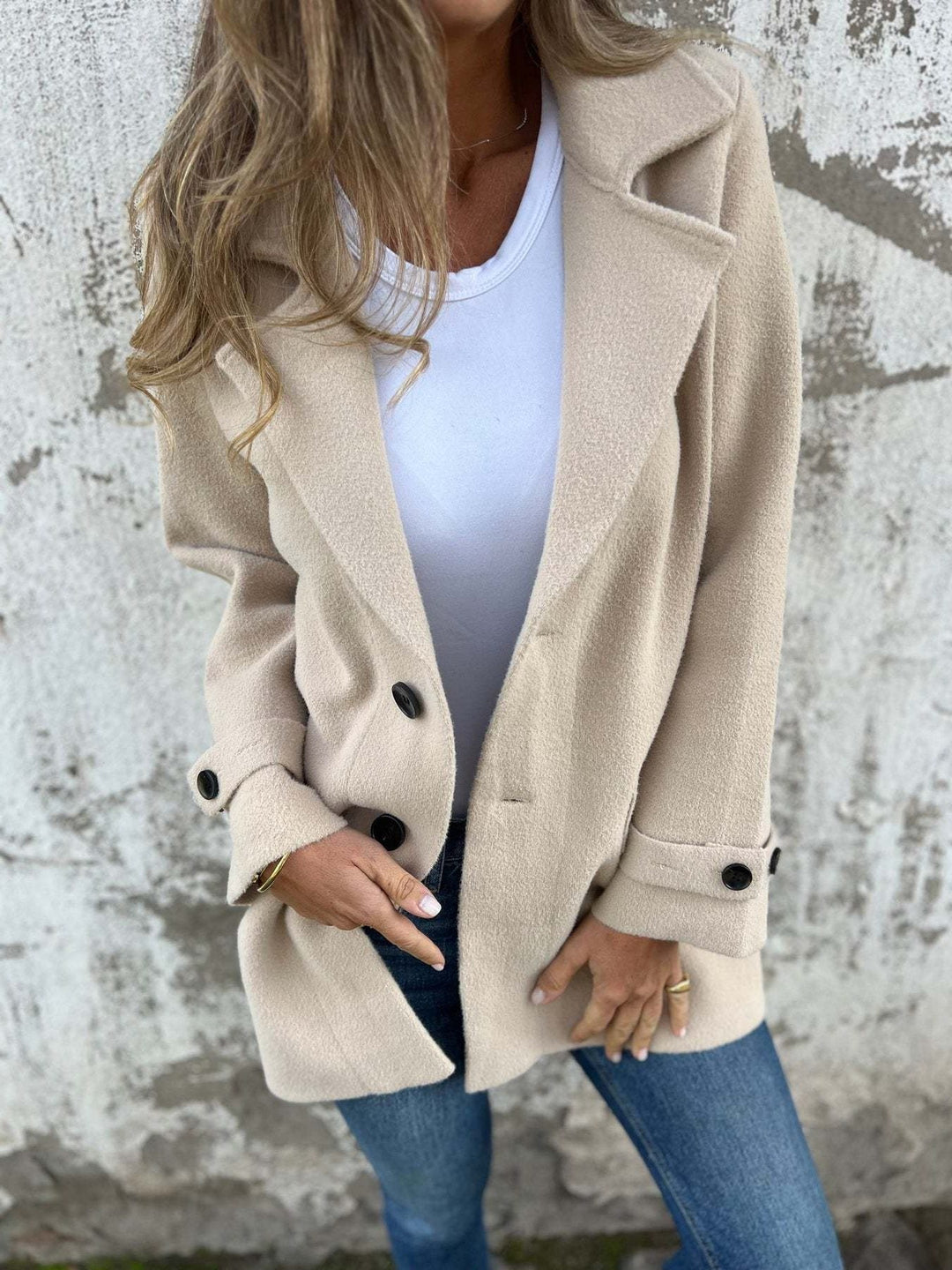 Albertine | Women's Wool Blazer with Lapel