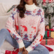 Babette Festive Knit Christmas Sweater with Santa Hats - image 3