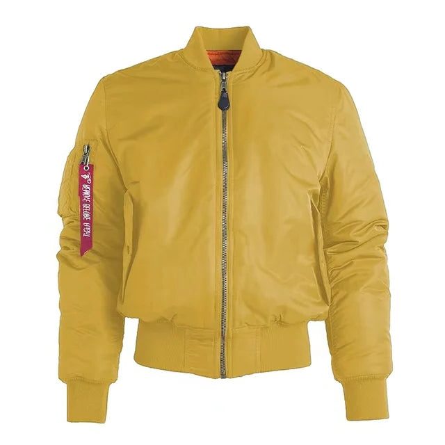 Grietje | Women's Bomber Jacket with Zip-Up and Stand Collar