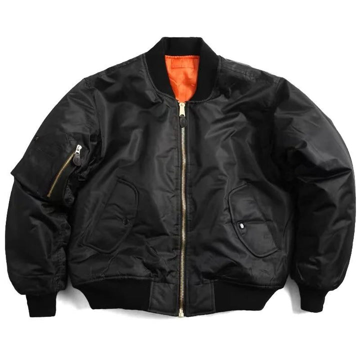 Grietje | Women's Bomber Jacket with Zip-Up and Stand Collar