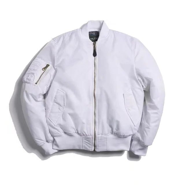 Grietje | Women's Bomber Jacket with Zip-Up and Stand Collar