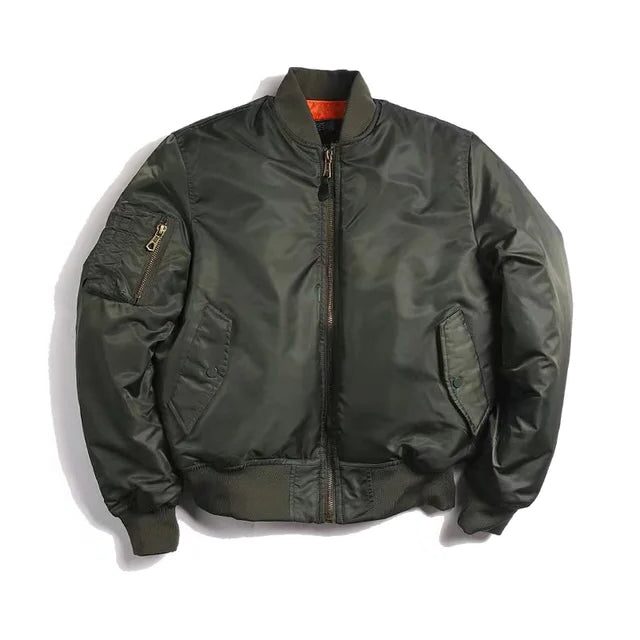Grietje | Women's Bomber Jacket with Zip-Up and Stand Collar