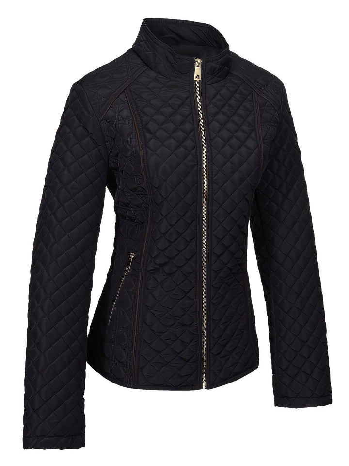 Zola | Women's Quilted Jacket with Stand Collar